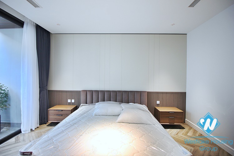 A luxurious duplex 3 bedrooms apartment for rent in Tay Ho area